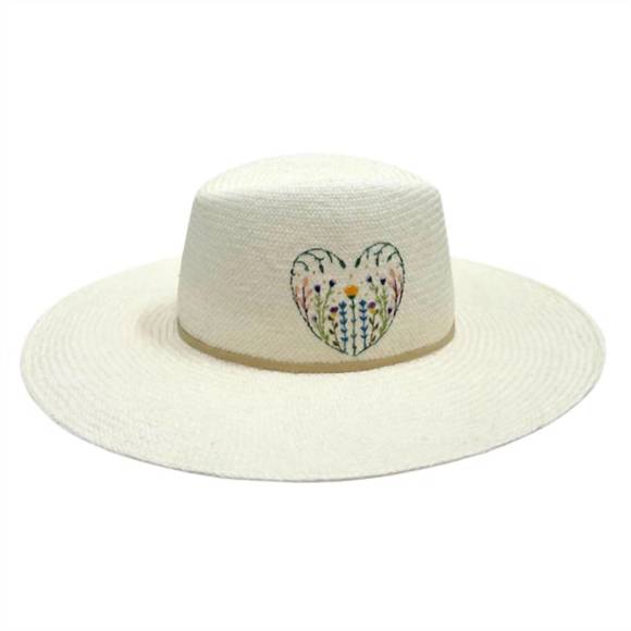 NEW FREYA women\'s amor hat in light natural